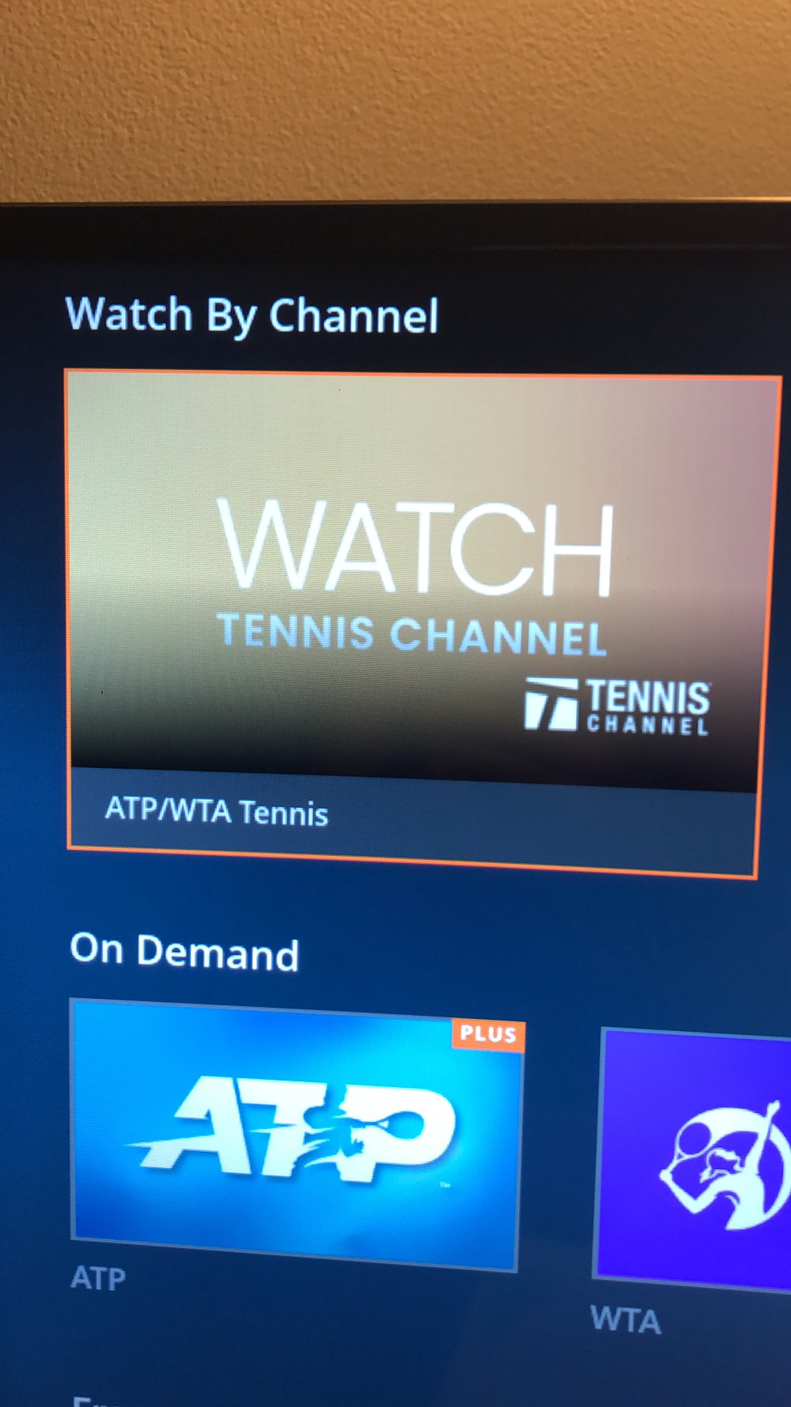 streaming tennis channel on roku