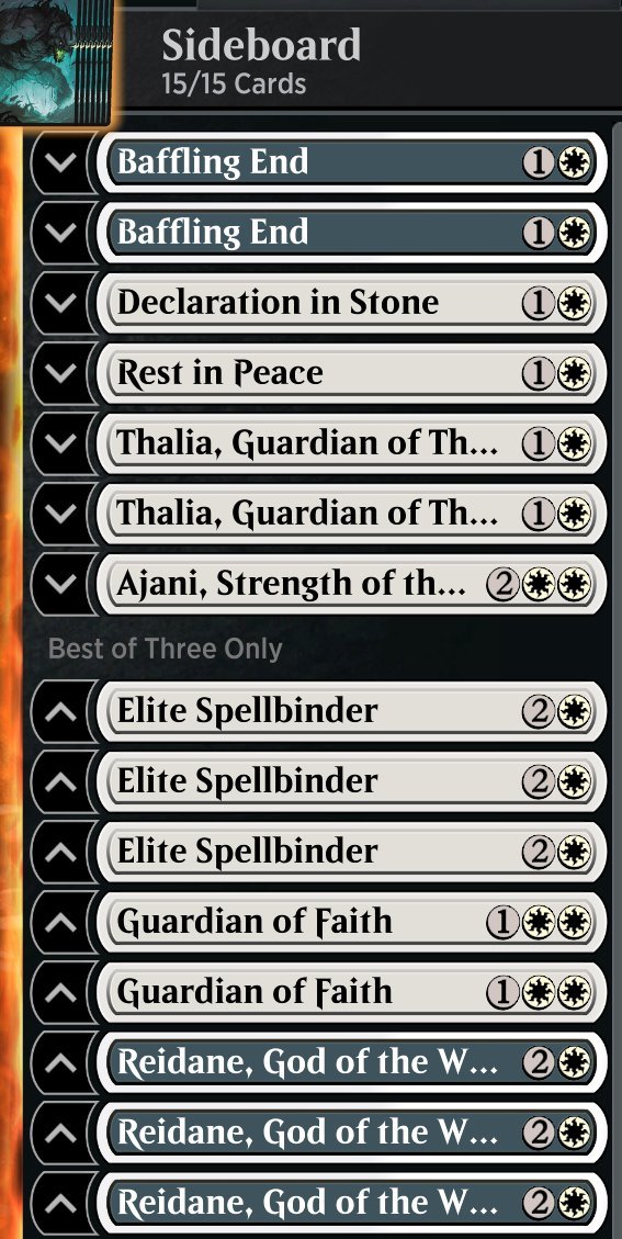 Got early Mythic this time with my trusty Angels again.
 same list all day ;P
<a href="/fireshoes/">Robert Taylor🔥</a> <a href="/mtgazone/">MTG Arena Zone</a> put Angels back in the Meta list ;P <a href="/GamertagMythras/">Mythras</a> <a href="/ArenaDecklists/">Arena Decklists</a>