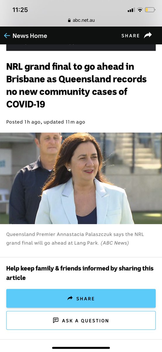 Michael89602464's tweet photo. BRAVO &amp; STRONG LEADERSHIP ⁦@AnnastaciaMP⁩ ⁦@QldGov⁩ ⁦@qldhealthnews⁩ ⁦@qldhealthnews⁩ ⁦⁦@NewsTalk4BC⁩ ⁦@SkyNewsAust⁩ ⁦@NRL⁩ ⁦@NRLcom⁩ ⁦@FOXNRL⁩ ⁦⁦⁩ ⁦@vanOnselenP⁩  This is Living with Covid. https://t.co/d1xfXq8iPY