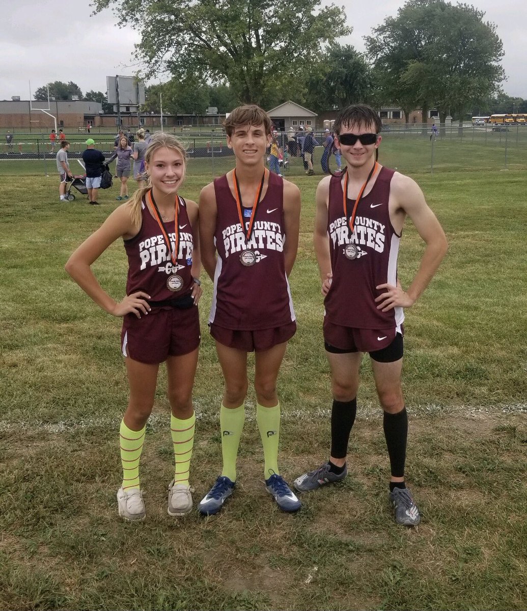 PCHS_Pirates's tweet photo. Wesclin Invitational:
Ahry Comer 1st place in the girls race! 
Eason Comer 16th &amp; Vance Hertter 20th in the boys race! 
Way to go!! 💪🏼🏴‍☠️ https://t.co/KINoYr7djT
