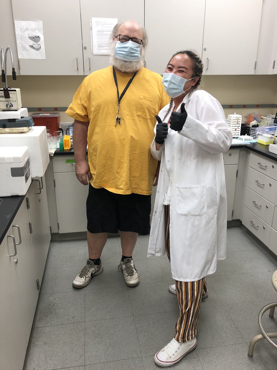 Thank you for being my mentor. 
Thank you for your witty stories, logical advice, and for spending every weekend in Lab with us.
Thank you for changing my life.
"Thank you" will never be enough.
You will be missed. So much. 

Thank you, Dr. McDougall. 💛