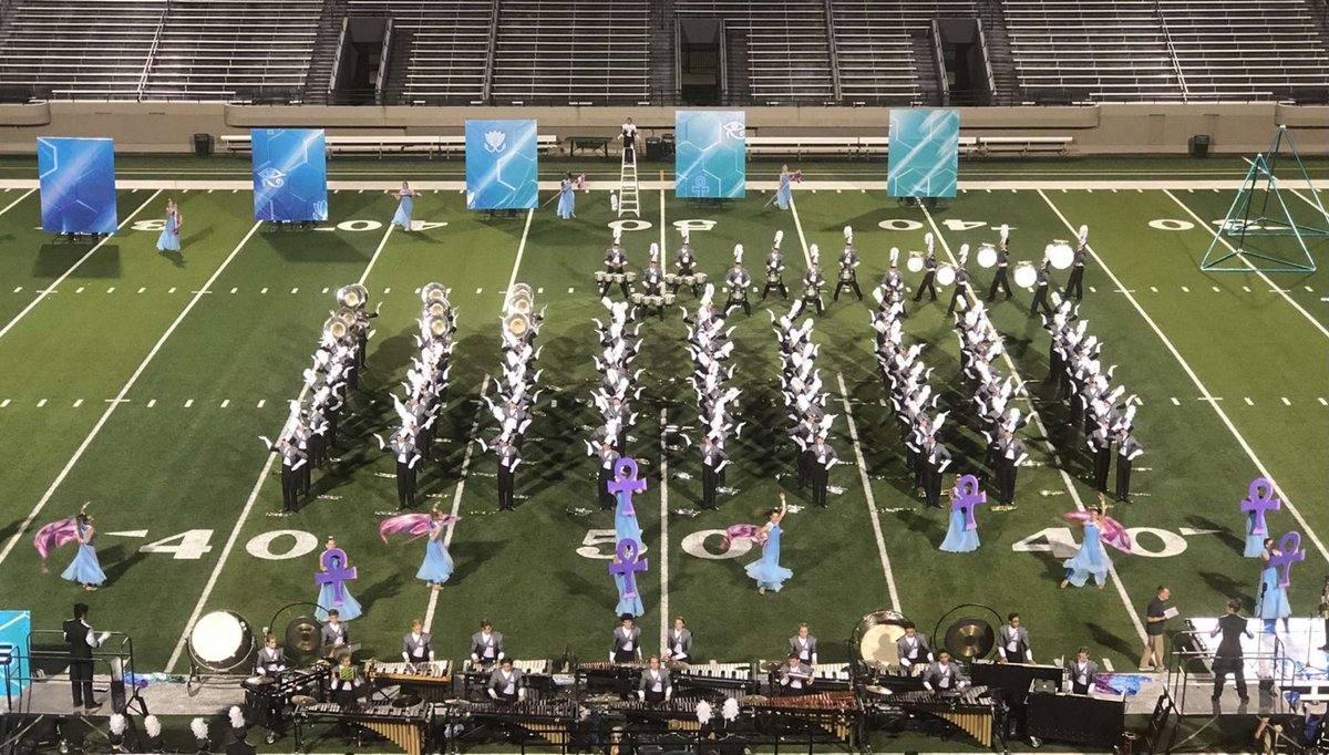 HEBMarching's tweet photo. Fantastic finals performance Aledo! #hebmarching https://t.co/fDj6GLH1O6