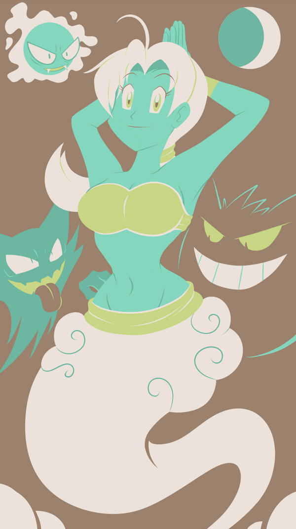 Rblueboy777's tweet photo. #Momsters Genie Delia from Pokemon https://t.co/biDkO4SJnh