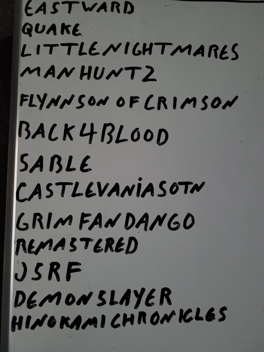 gamer90s1992's tweet photo. Revised October gaming lineup only changed somethings what you guys think? #October2021 #octobergaming #octoberlineup https://t.co/xARBNDBEG8