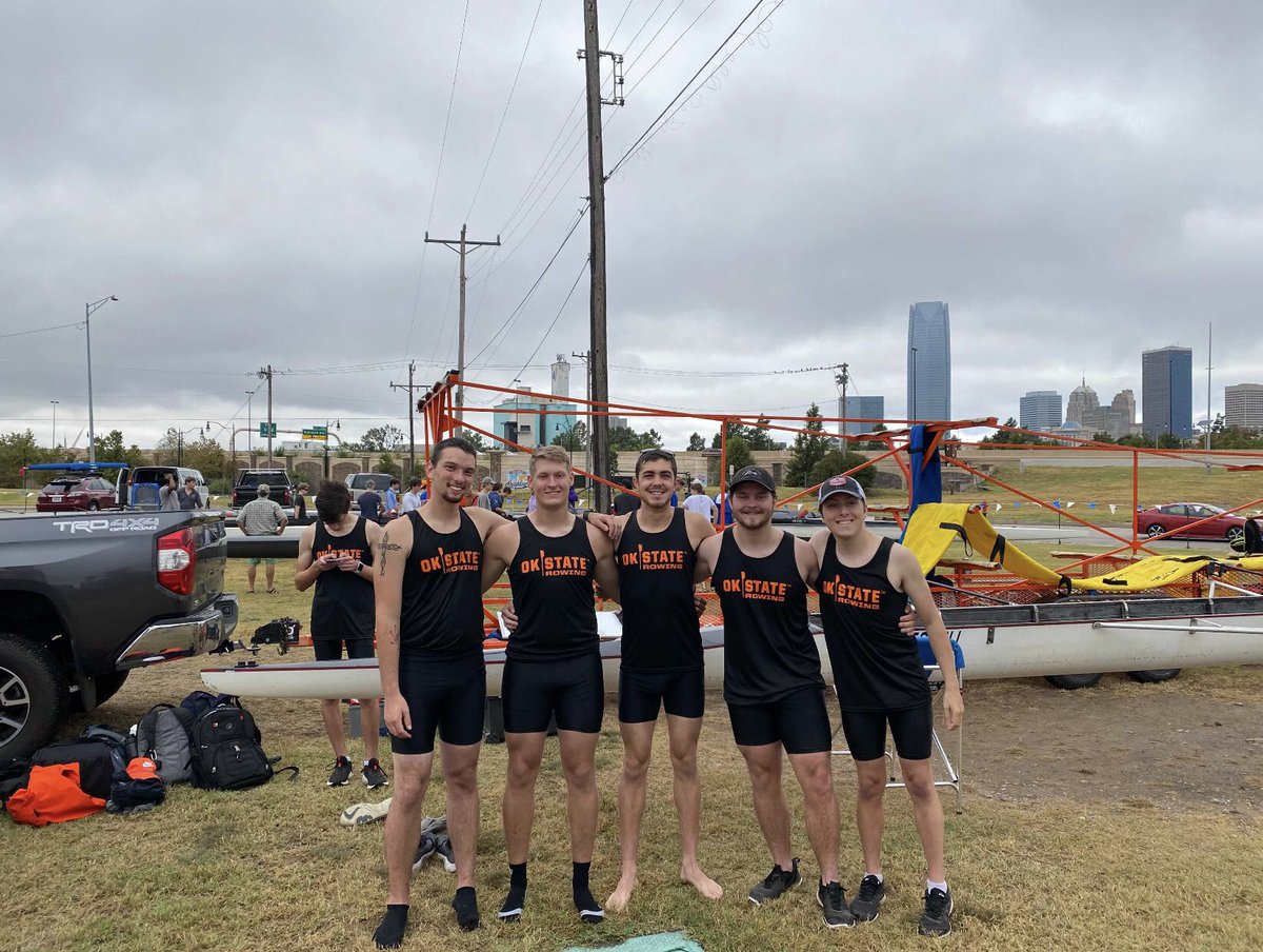 College Ball to Rowing? Idk about you but its a great feeling 🚣‍♂️ 💨 @OkStateCrew