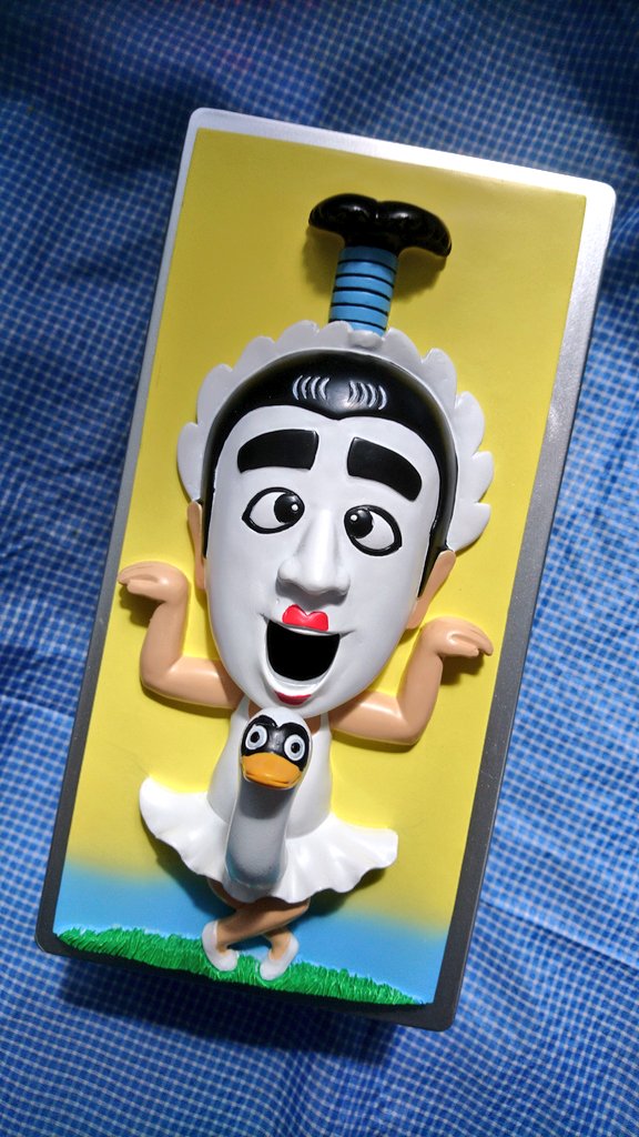 人気 おすすめ 志村けんの大爆笑展 バカ殿様 白鳥 ティッシュケース