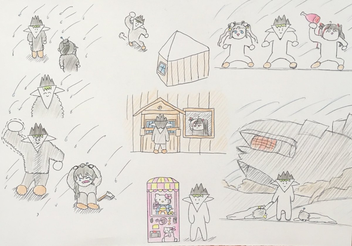 2019.10.2→2021.9.19

そういえばこの時からよゆみも描いてたのね

#自分の初期作と最新作を貼る 