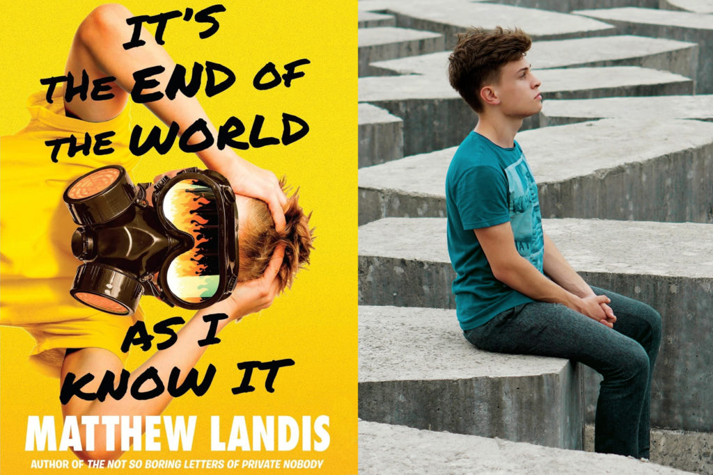 Starting #SpookySeason with a #WeekendRead for anyone in Middle School that's dealing with REAL-LIFE SCARY experiences related to #anxiety &amp; #depression : It’s the End of the World As I Know It by <a href="/AuthorLandis/">Matthew Landis</a>  ✨📖💛
