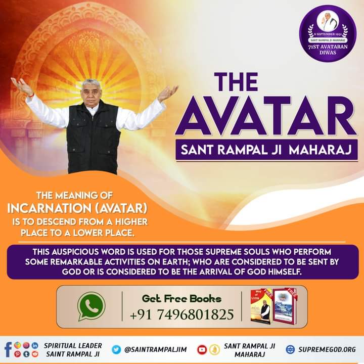 TrueDevotion3's tweet photo. #GodMorningSunday 
#SaintRampalJi 
All the worshippers of the 🌎 world by doing worship as per their respective intellect and the way of worship told by ignorant saints.fall into the cycal of suffering in the  bodies of 84 lakh types of living beings.
@SaintRampalJiM https://t.co/43SV7ZV1Ta