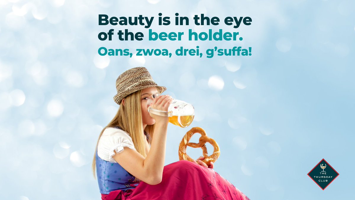 ThursdayClubMnl's tweet photo. Today should mark the end of Oktoberfest 2021. Hoping the festivities would push thru in 2022! Prost!
⠀
Discover our beer styles and small batch cocktails at https://t.co/n59nVJlmqK

#thursdayclubmanila #beer #happiness #drink #beerph #oktoberfest#storm #mecq #drinkph https://t.co/whH5eeYkOU