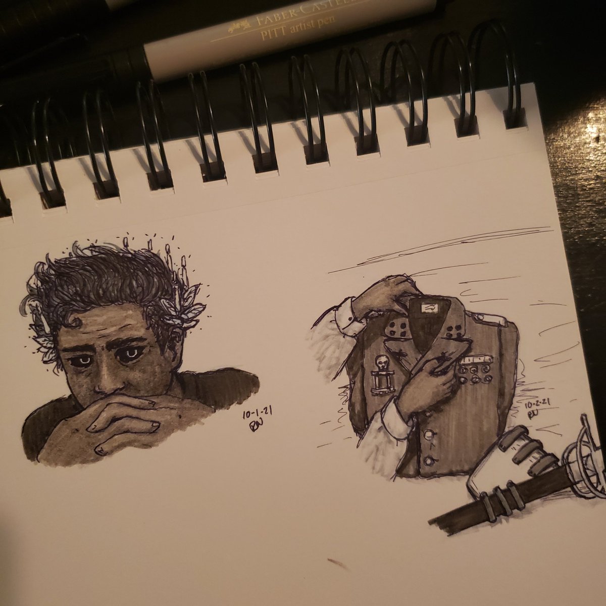 #LockedTombTober2021 #LockedTombTober #TheLockedTomb
Day1: Crown
Day2: Uniform