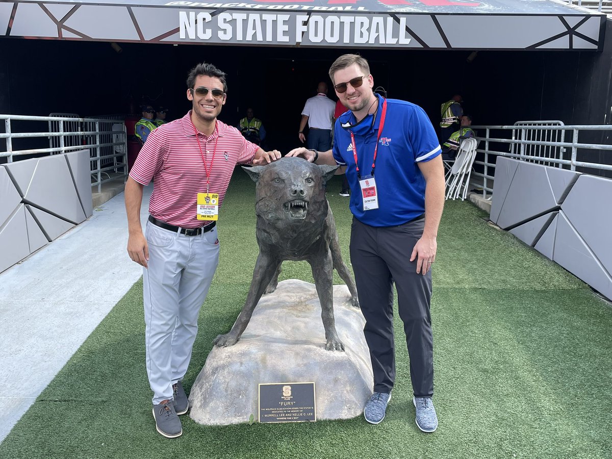 Not the outcome we had hoped for but it was a great trip to Raleigh with even better people! Hard fought game for <a href="/LATechFB/">LA Tech Football 🏈</a>…a lot of good things to build off of going into the bye week.