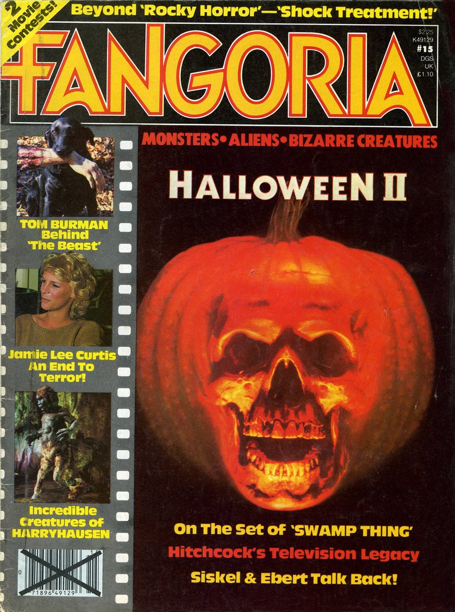 EugWSerra's tweet photo. On October 30, 1981, Halloween II slashed its way into theaters! #Halloween2 #JamieLeeCurtis #DonaldPleasence #DickWarlock #LanceGuest #Fangoria #Fangoria15 #PamelaSusanShoop #LeoRossi #TawnyMoyer #GloriaGifford #NancyStephens #CharlesCyphers #RickRosenthal https://t.co/i2F2Aiqkt0