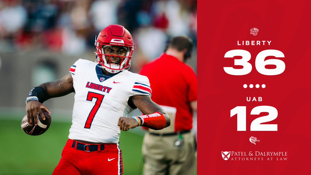 Add "breaking in brand-new stadiums" to our resume.
Liberty bounces back. 

Final score presented by Patel &amp; Dalrymple: pdlaw.us