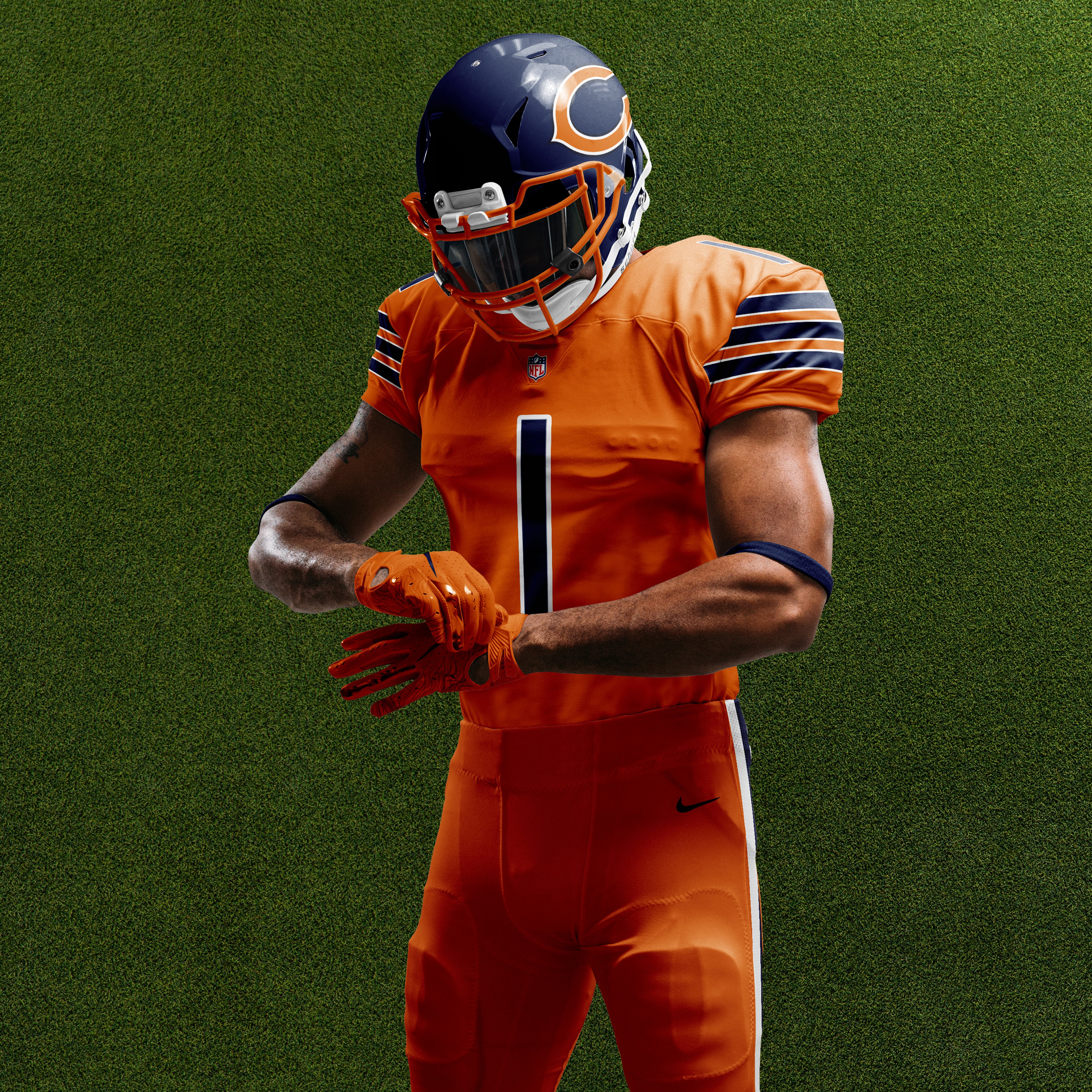 Saturn Styles on X: 'NFL Color Rush 2.0 Concept - Chicago Bears #DaBears   / X