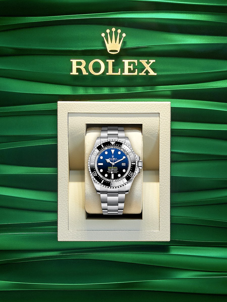 GundersonsJewel's tweet photo. The watch that conquered the deep. 🌊

The Rolex Deepsea in Oystersteel, 44 mm case, D-blue dial, Oyster bracelet. #Rolex #RolexDeepsea #OMGundersons https://t.co/TfocmlsVma