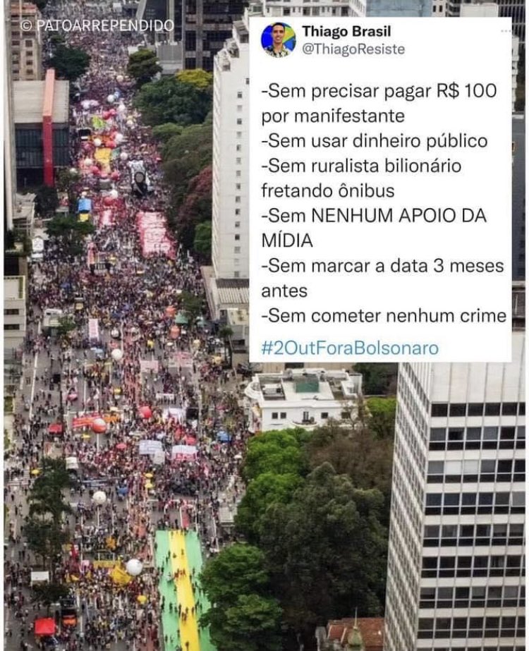 Ruth80909957's tweet photo. E sem fake news.
#2OutPeloImpeachment #BolsonaroGenocida #2OutubroForaBolsonaro https://t.co/mGFfYTxrgh
