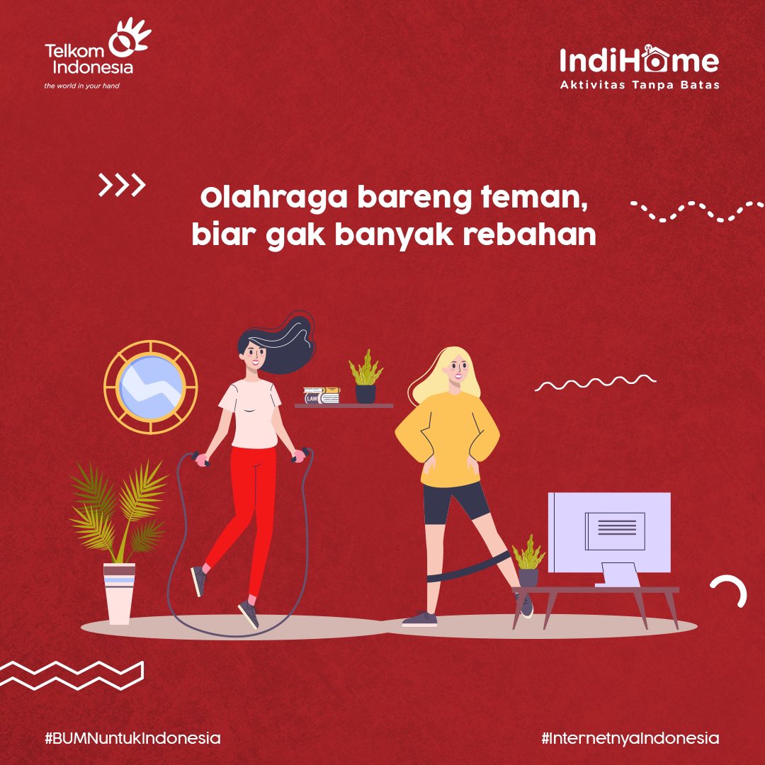 IndiHome's tweet photo. Udah punya rencana belum, weekend mau ngapain? 👀

Tiga kegiatan di atas, bisa jadi solusi buat Kamu yang belum punya rencana di weekend ini. 🎉 

#AktivitasTanpaBatas
#InternetnyaIndonesia https://t.co/wvEnbWjrmX