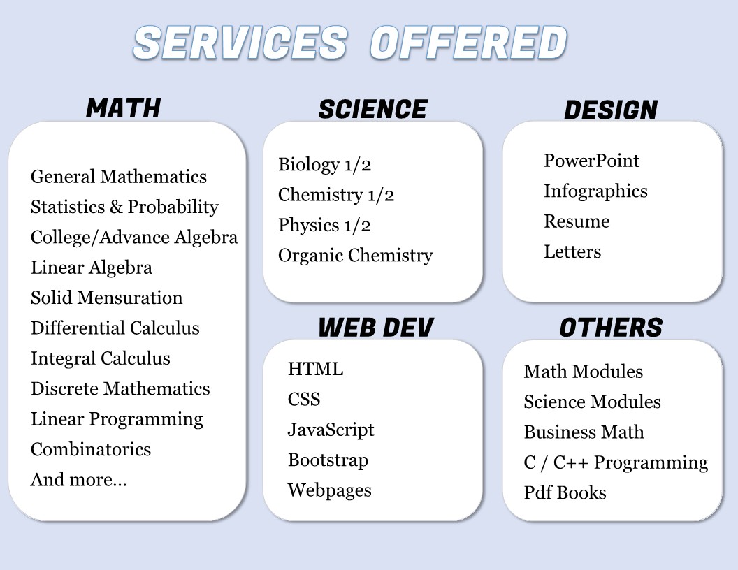 polyglot_mr's tweet photo. --Hi there!, Do you need help with Math, Science, Web-Dev or Programming subjects?
--- Feel free to DM me for inquiries.πΊ
Feedbacks: #martinezfeedbacks https://t.co/YrSX7xrLm1