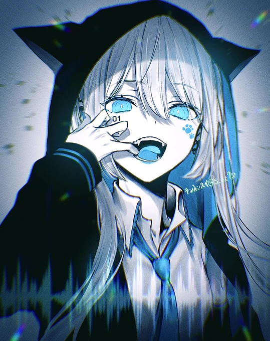 猫耳パーカーミクちゃん
#初音ミク 