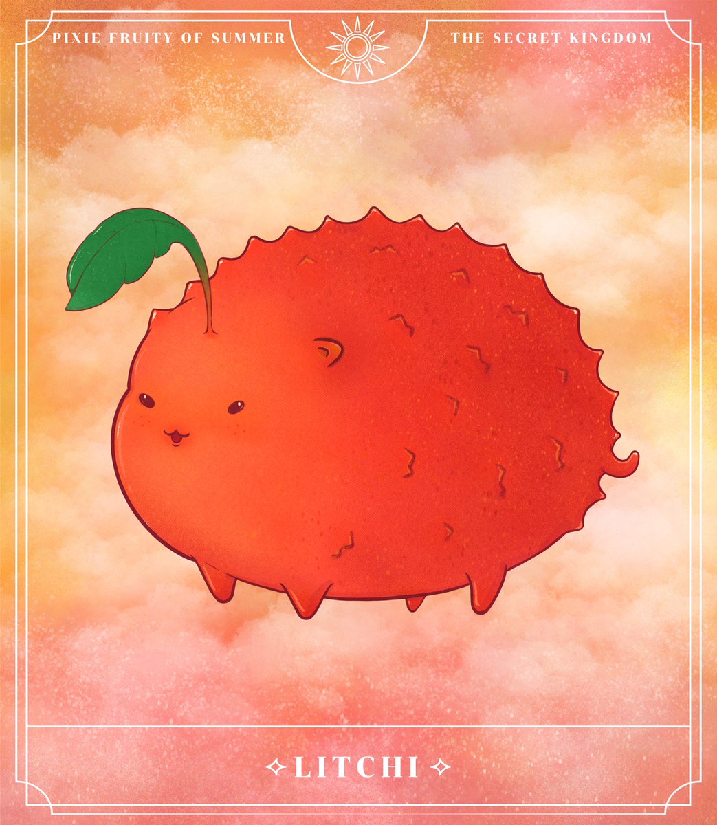 Juicy1988L's tweet photo. FLORATOPIA ✨💫 The Secret Kingdom 
Litchi
Tribe : Pixie Fruity 🍓 Boundary : Summer ☀️
Available @opensea 
👉🏼 https://t.co/643VKzWOVo

#nftthailand #nfts #nftcollector #nftcommunity #nftdrop #openseanft #procreate #procreateart #artwork #fairytail #floratopia https://t.co/ykPer0G9mC