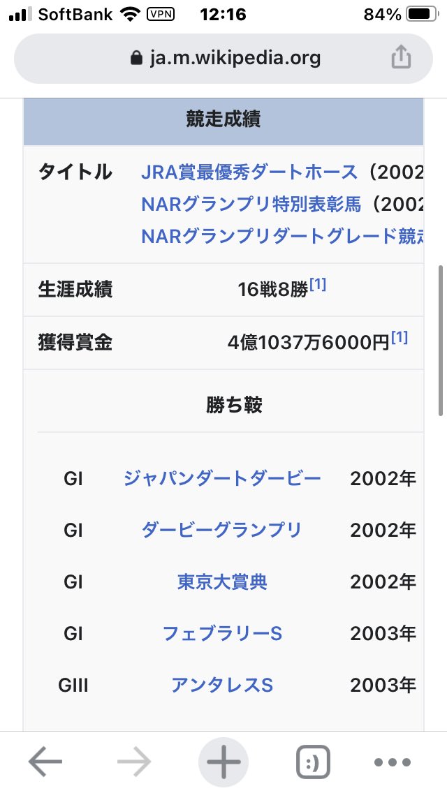 スマートファルコンとそのパパのゴールドアリュールを見比べたサンデーサイレンスに絶対言わせたくない言葉No. 1 