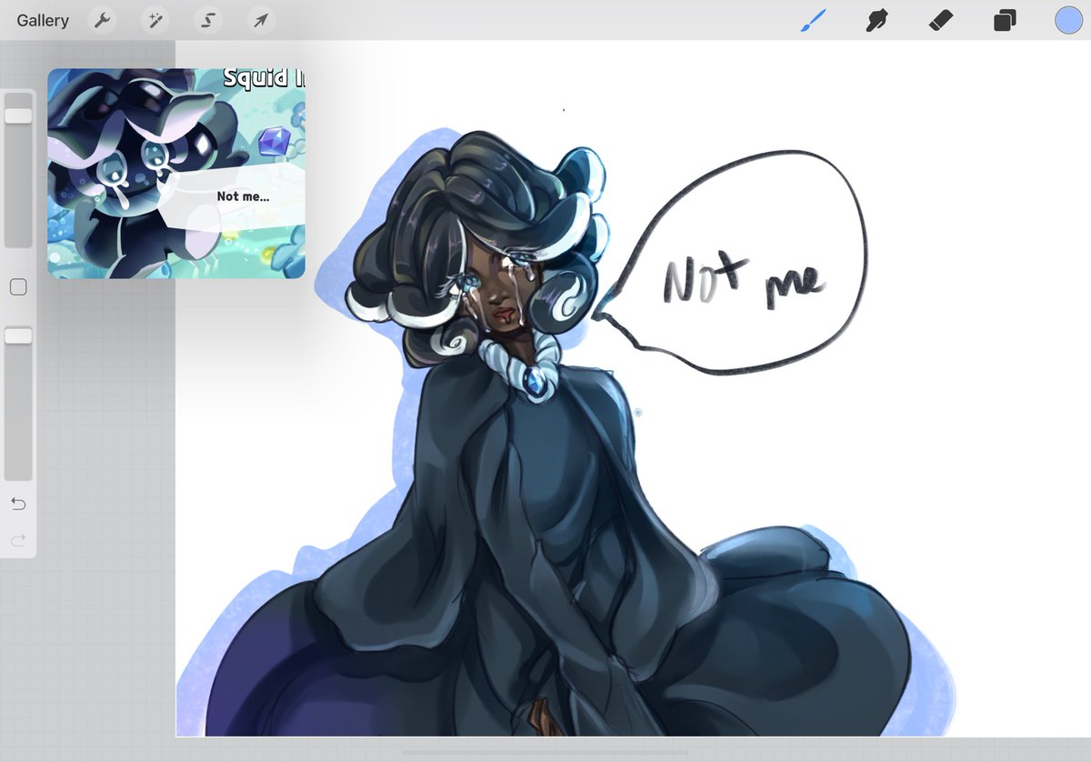 Anniioo1's tweet photo. Squid cookie as human.
! #squidcookie #cookierun #cookierunkingdom https://t.co/0bxVk1tFCn