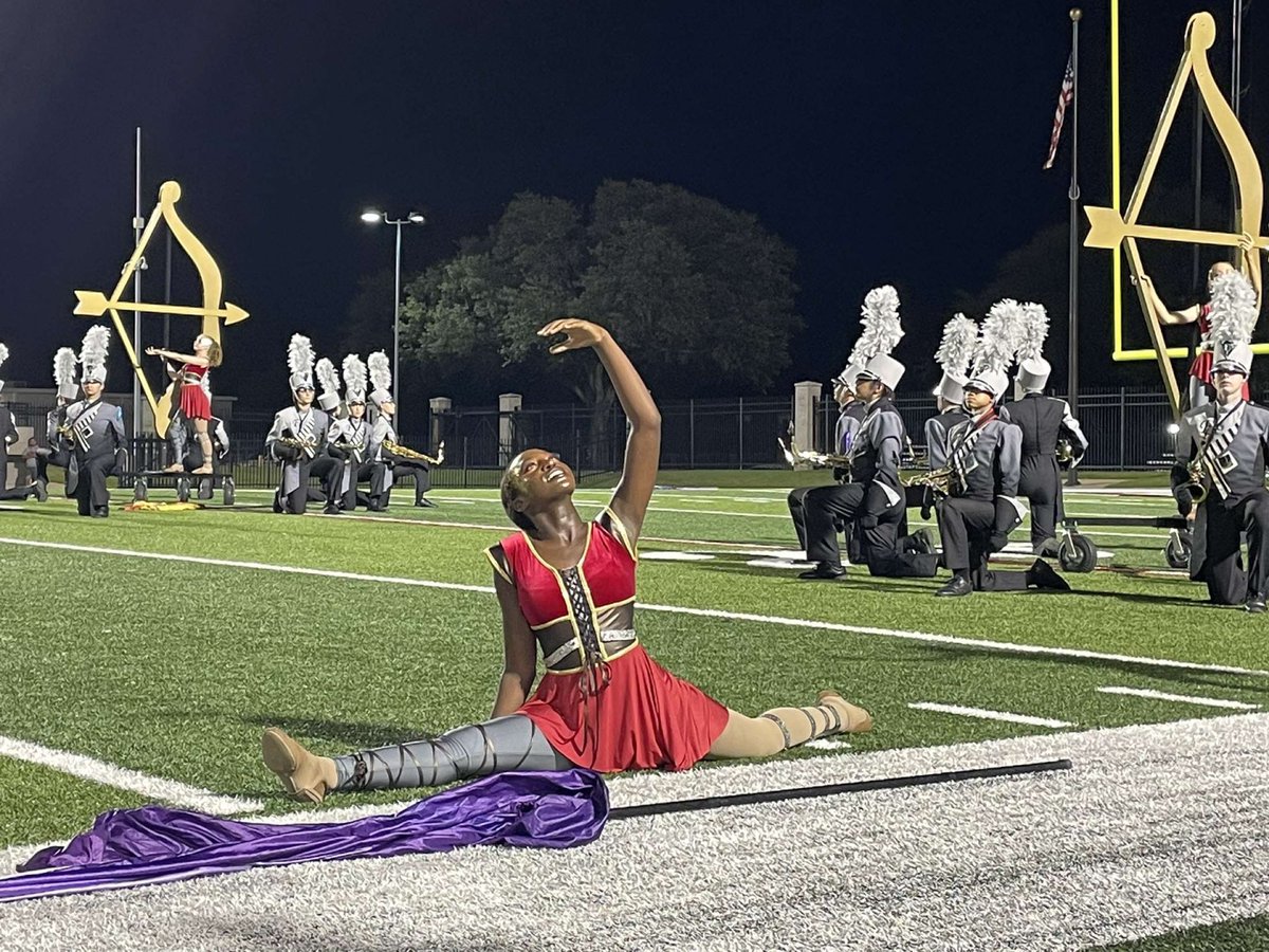 HEBMarching's tweet photo. Impressive performance by Forney High School Marching Band! #hebmarching https://t.co/FBce9RYlER