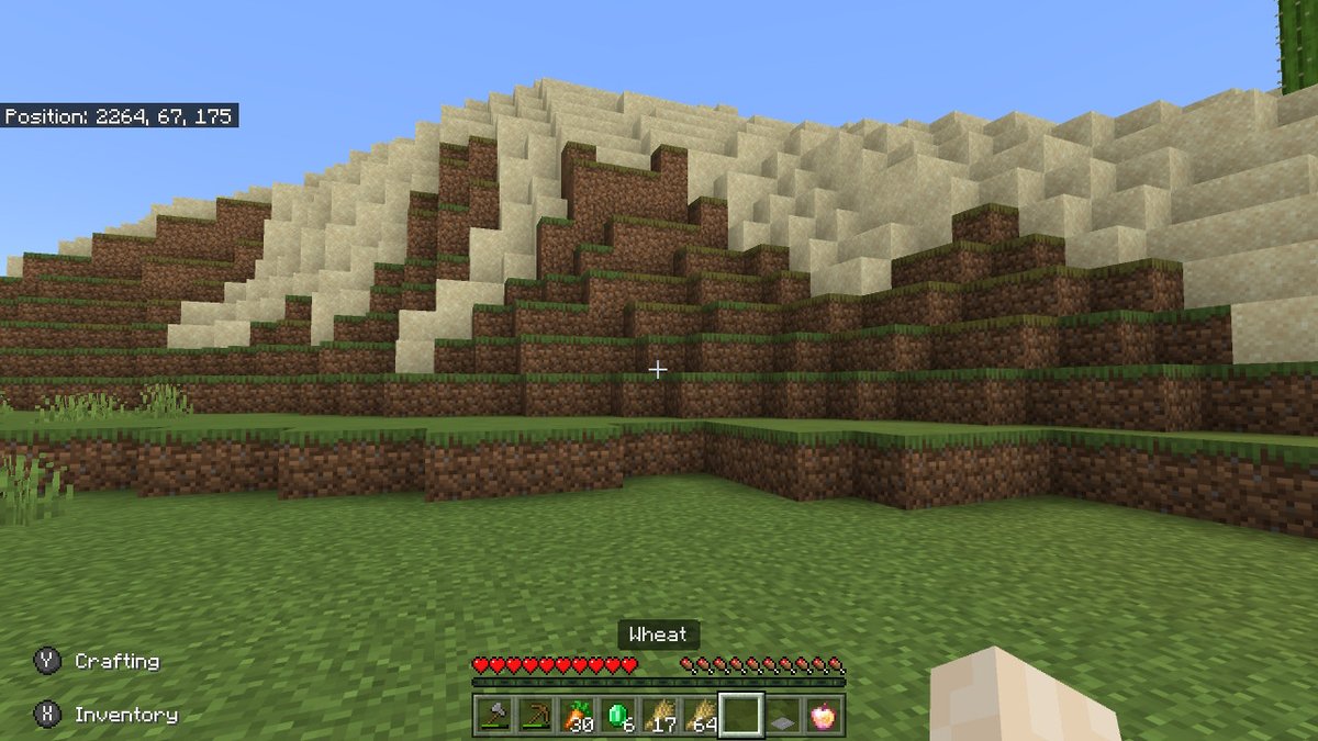 will15516072's tweet photo. mountin bace? #Minecraft #NintendoSwitch https://t.co/Klq4StM7Fz