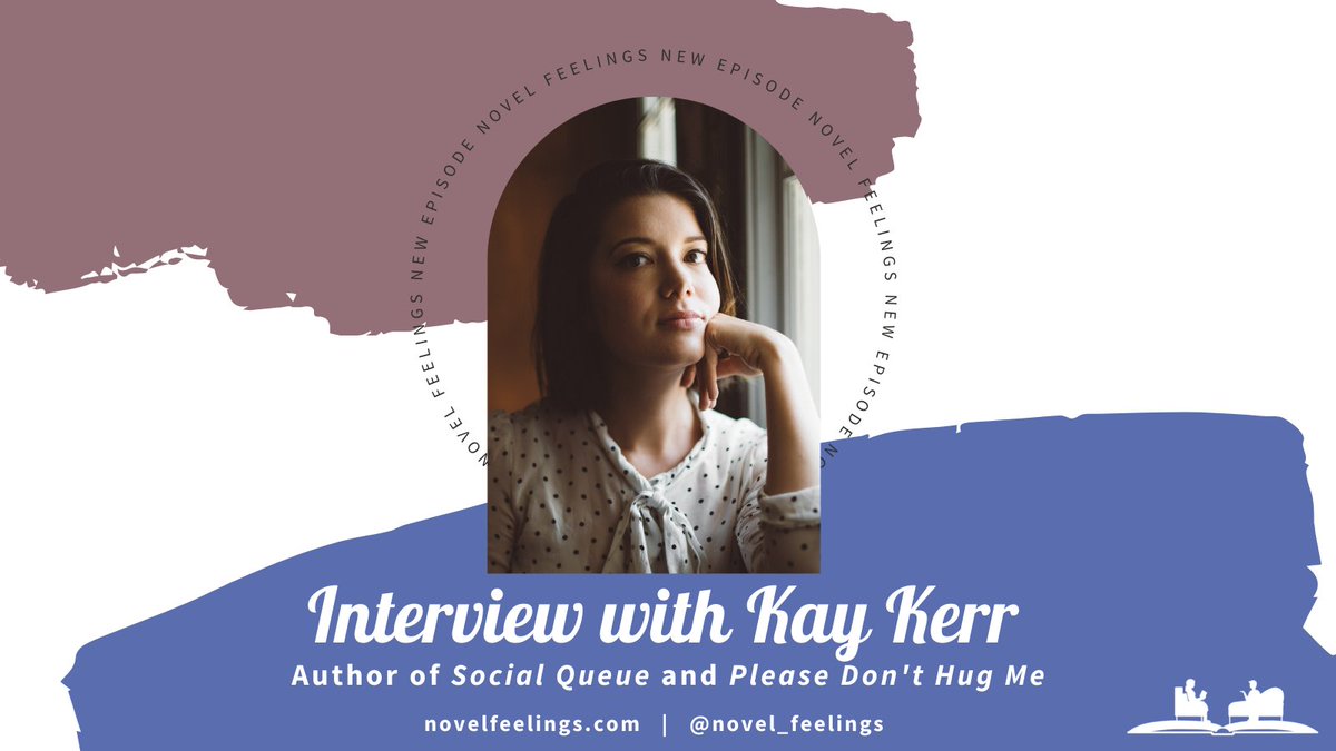 novel_feelings's tweet photo. New episode alert ๐๏ธ
In this special interview, we chat to @kaymariek, author of #PleaseDontHugMe and the newly released #SocialQueue. Topics include: autism representation, Kay's writing processes for both of her books, & self-care.
โก๏ธ Podcast: https://t.co/CL6u6PyB1k https://t.co/BNCBpy45dq