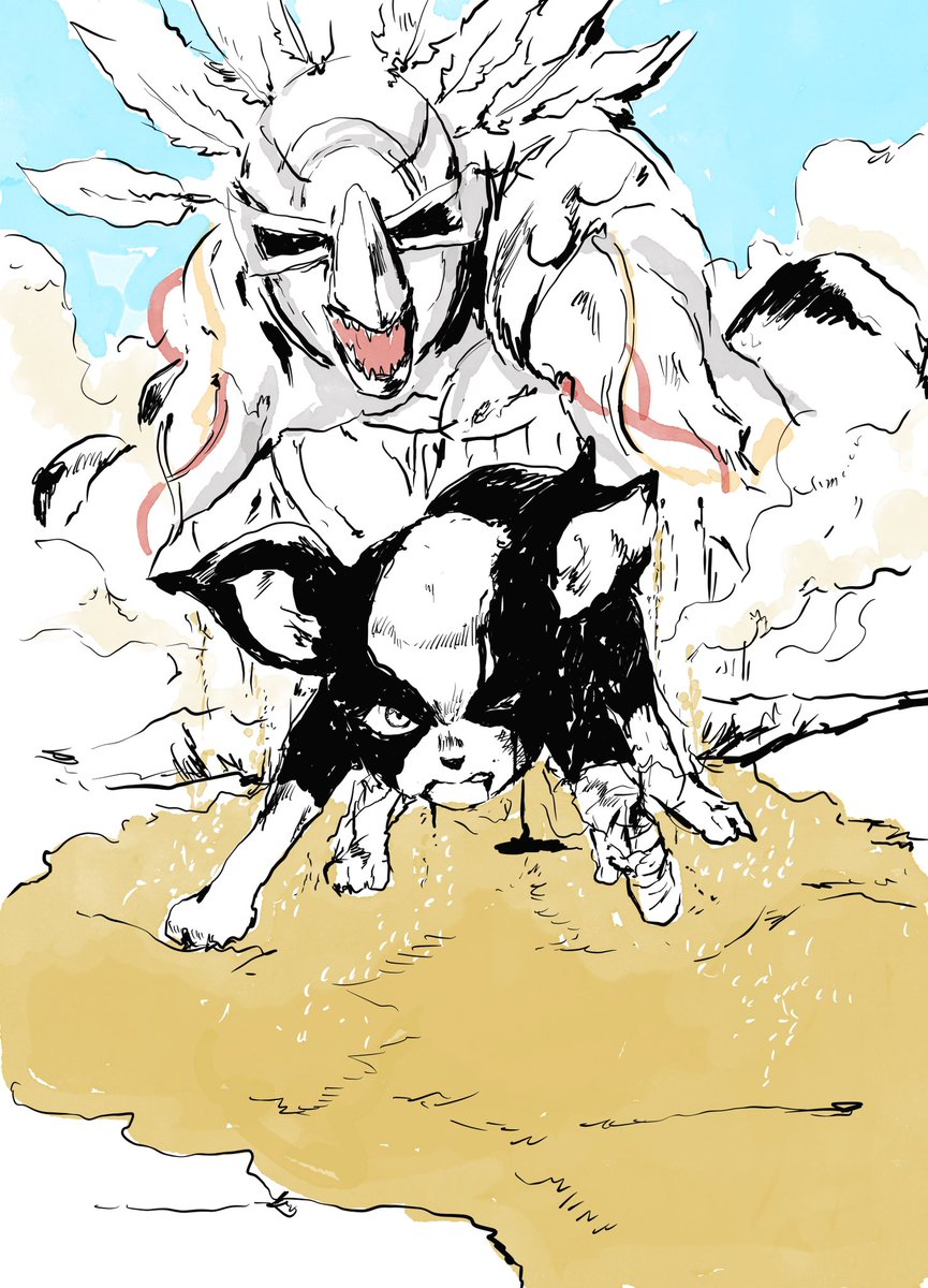 ちょっと落書きイギー カイツブリ Kaituburiのイラスト