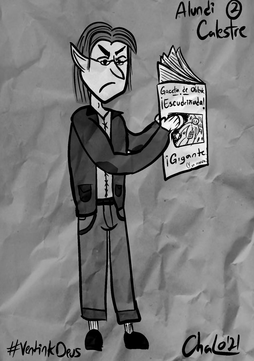 ChaloChocorrol's tweet photo. El día 2 de este #Ventinktober es este rápido #AlundiCalestre, un académico que se quedó esperando que su nombre saliera en La Gaceta…
#VentiDeusFanart #VentiDeus #procreate https://t.co/AyZJoktsVf