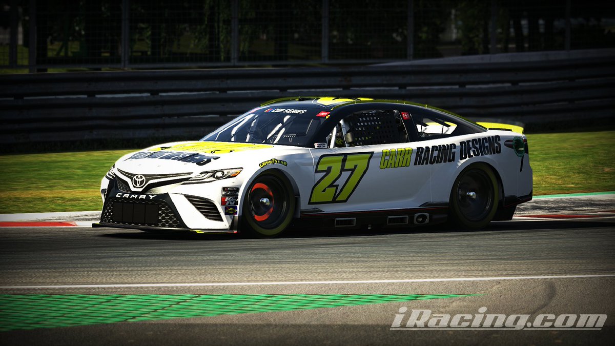 ZacharyCarr_27's tweet photo. P2 tonight in the @OutsiderLeague at Circuit Gilles Villeneuve. Still just having fun and competing for wins. Just 1 spot short tonight, fun battles with Chad Clinger (09) and @fishhhooks (64). Carr Racing Motorsports Drivers finished @J_Mill3048 p4 @Mclose90 p13. https://t.co/jsIOZQIyy2