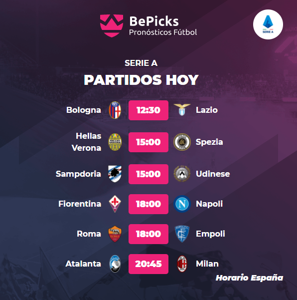 BePicks_Es's tweet photo. #Horarios de los #partidazos de hoy #domingo en la #SerieA🏆⚽🔥!
Aprovecha cualquiera de estos #partidos para dejar tu #pick y ganar premios por tus conocimientos sobre fútbol.  
https://t.co/IdhwebBvk4 https://t.co/GQfnsgRDLD