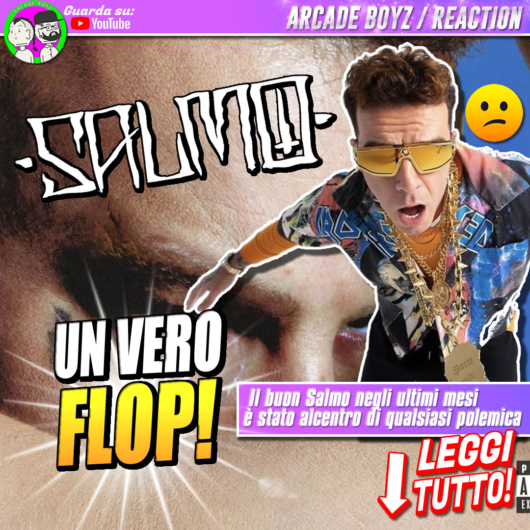 Tra citazioni mai scontate scontate, barre degne delle barzellette di Totti abbiamo il nuovo disco!Per alcuni è un capolavoro,per altri è merda. LVI lo ha chiamato Flop, giusto per confondere gli animi.
Siamo davanti ad un flop o è  l'ennesimo titolo clickbait? #Salmo #Flop #rap