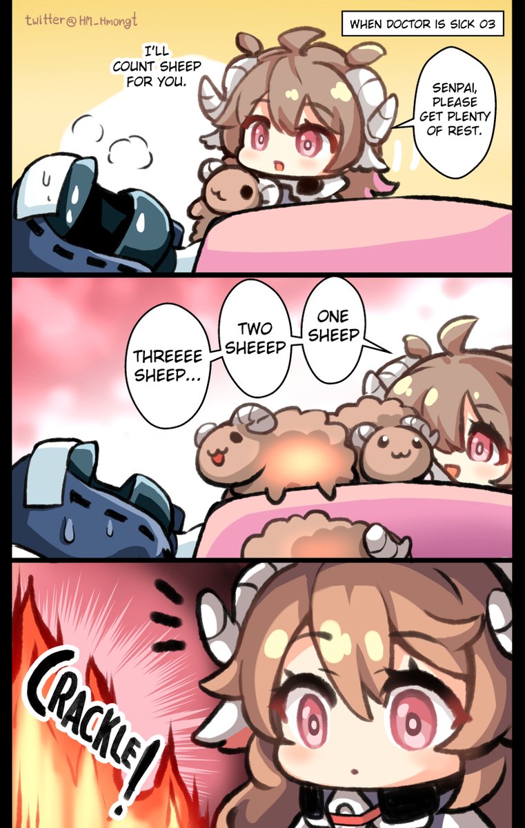 エイヤ睡眠コース💤
Eyja-chan's deep sleep course.
#Arknights #アークナイツ #明日方舟 