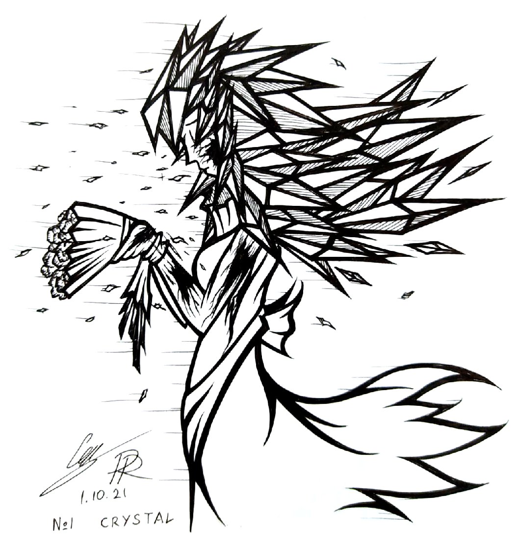 ThatOneRed's tweet photo. #inktober #inktober2021
Day 1 - Crystal https://t.co/xELzODbJVQ