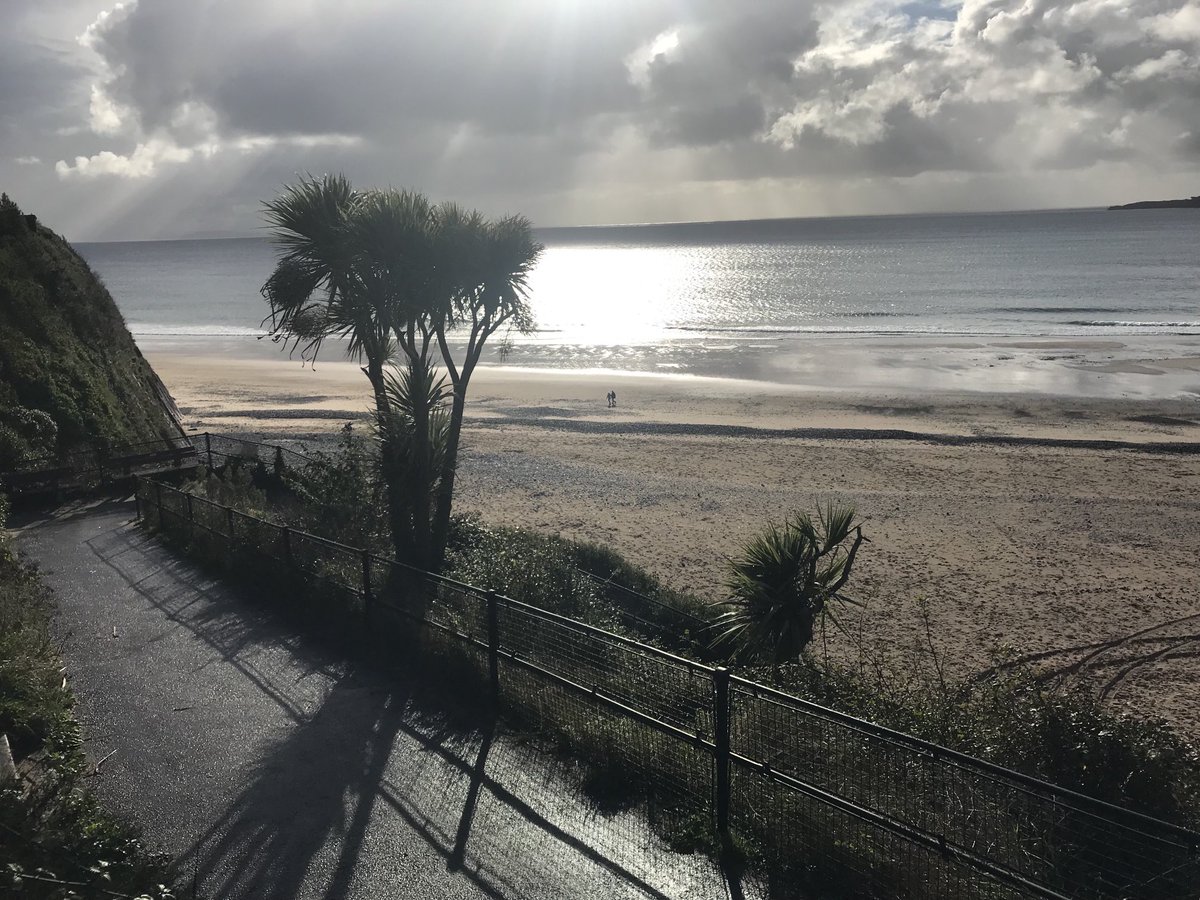 Tenby Visitor Guide (@tenbyvg) on Twitter photo Lush on the South Beach this morning! Lush on the South Beach this morning!