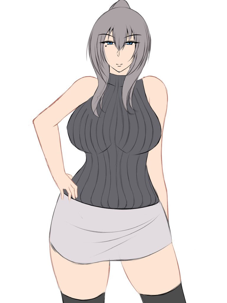 うちの子の立ち絵、もっと上手く描ける様になりたいなぁ... 