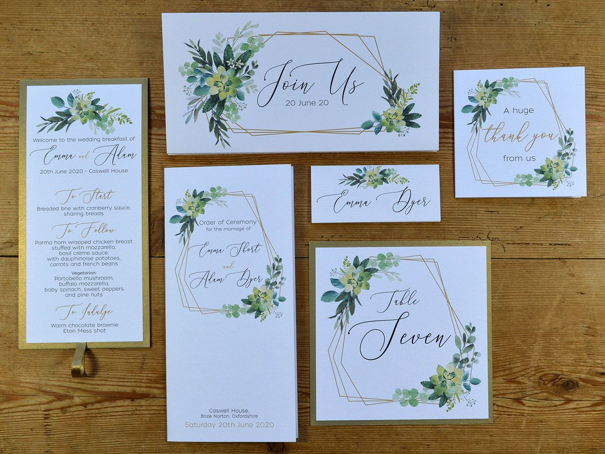 Your wedding stationery is with you the whole length of your wedding planning journey – from Save the Dates before, to Order of Service during the ‘I do’s’, to the table stationery in the celebrations right through to the Thank You Cards afterwards. 
#weddingstationery
