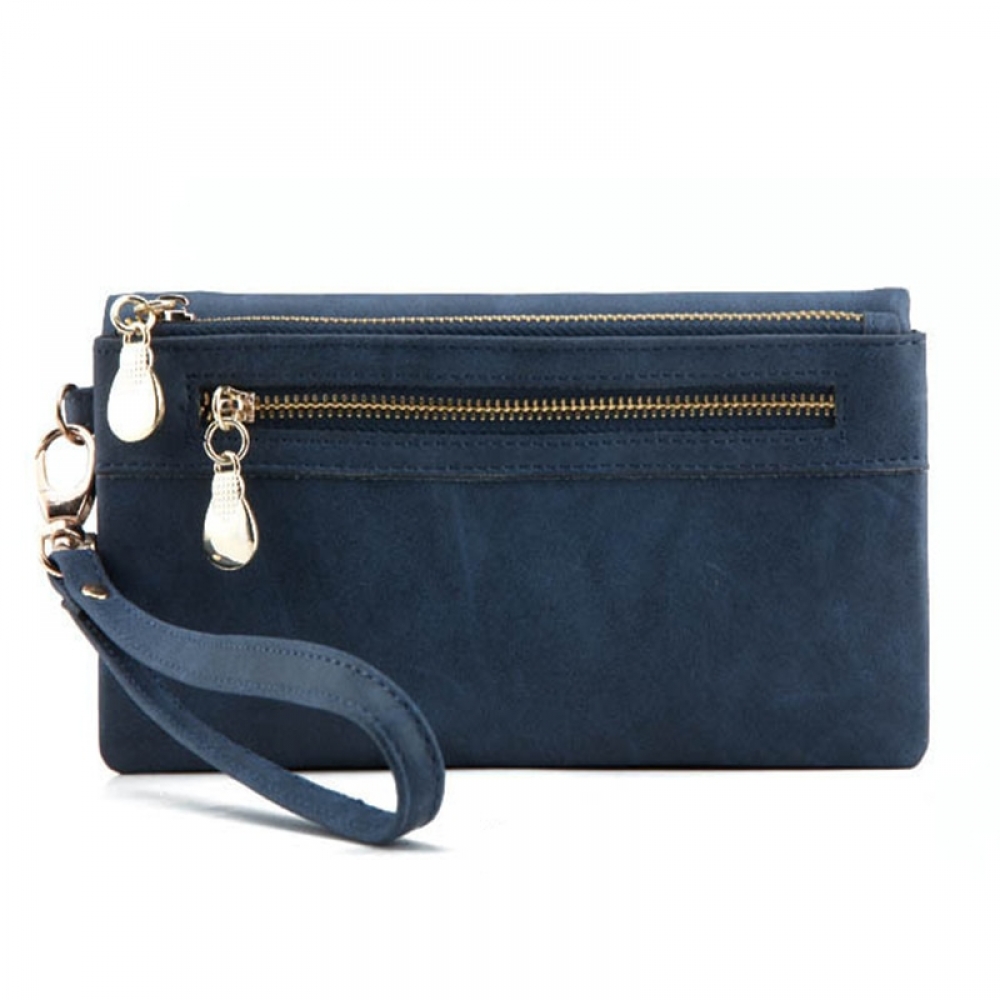 shopyzo's tweet image. #lather_wallets 
Fashion Women Wallets Dull Polish Leather Double Zipper bit.ly/2M3asFP