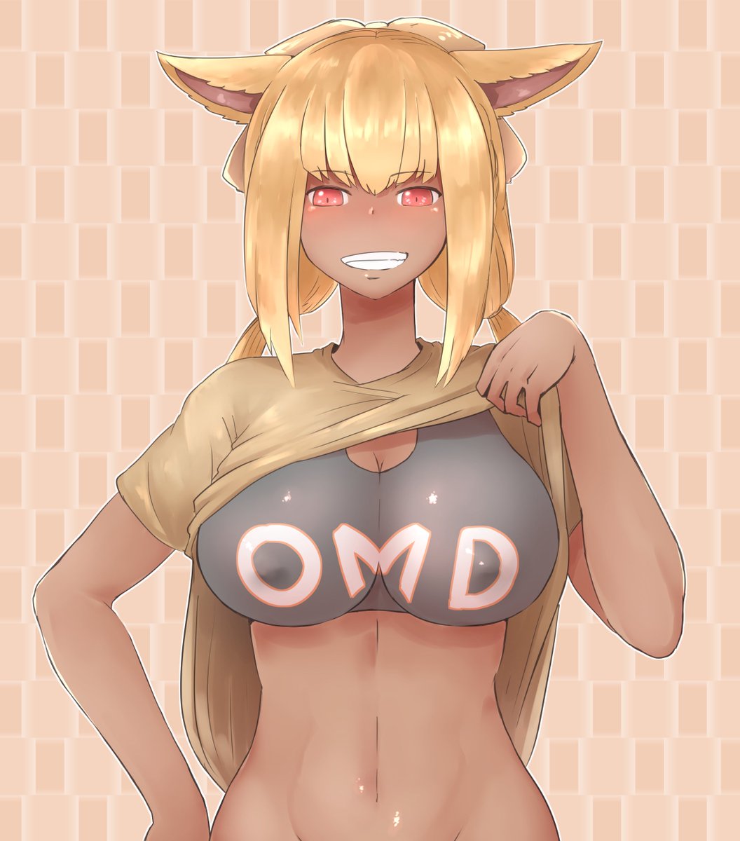 #あなたが思う巨乳ってどのサイズか絵で示すと
O(おれなら)M(まだまだ)D(デカくできる) 