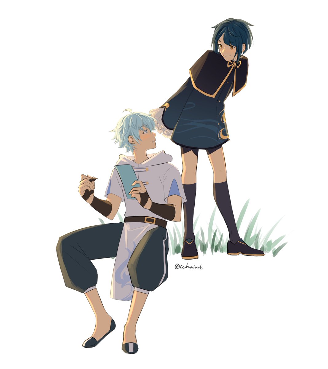 cchaiart's tweet image. growing up

#Xingqiu #Chongyun #GenshinImpact #原神