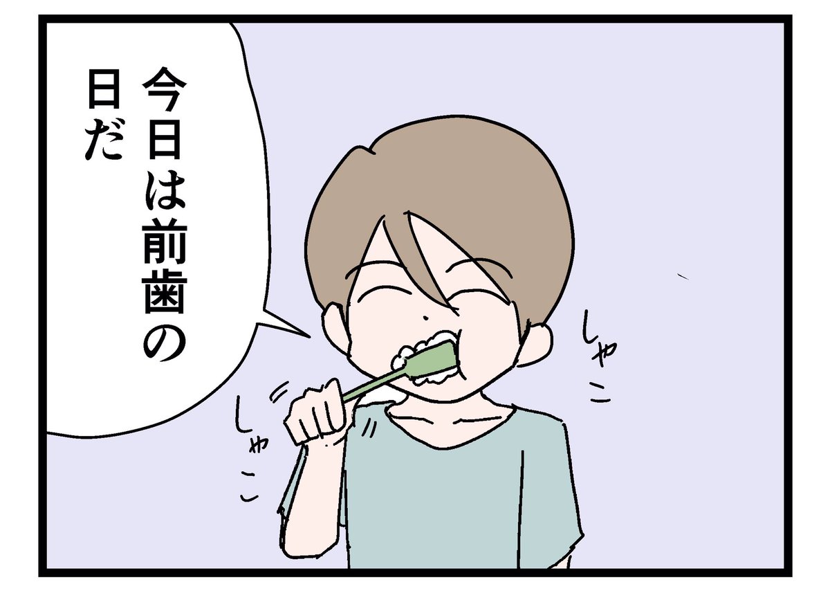 毎日全部は磨いてないやつ 