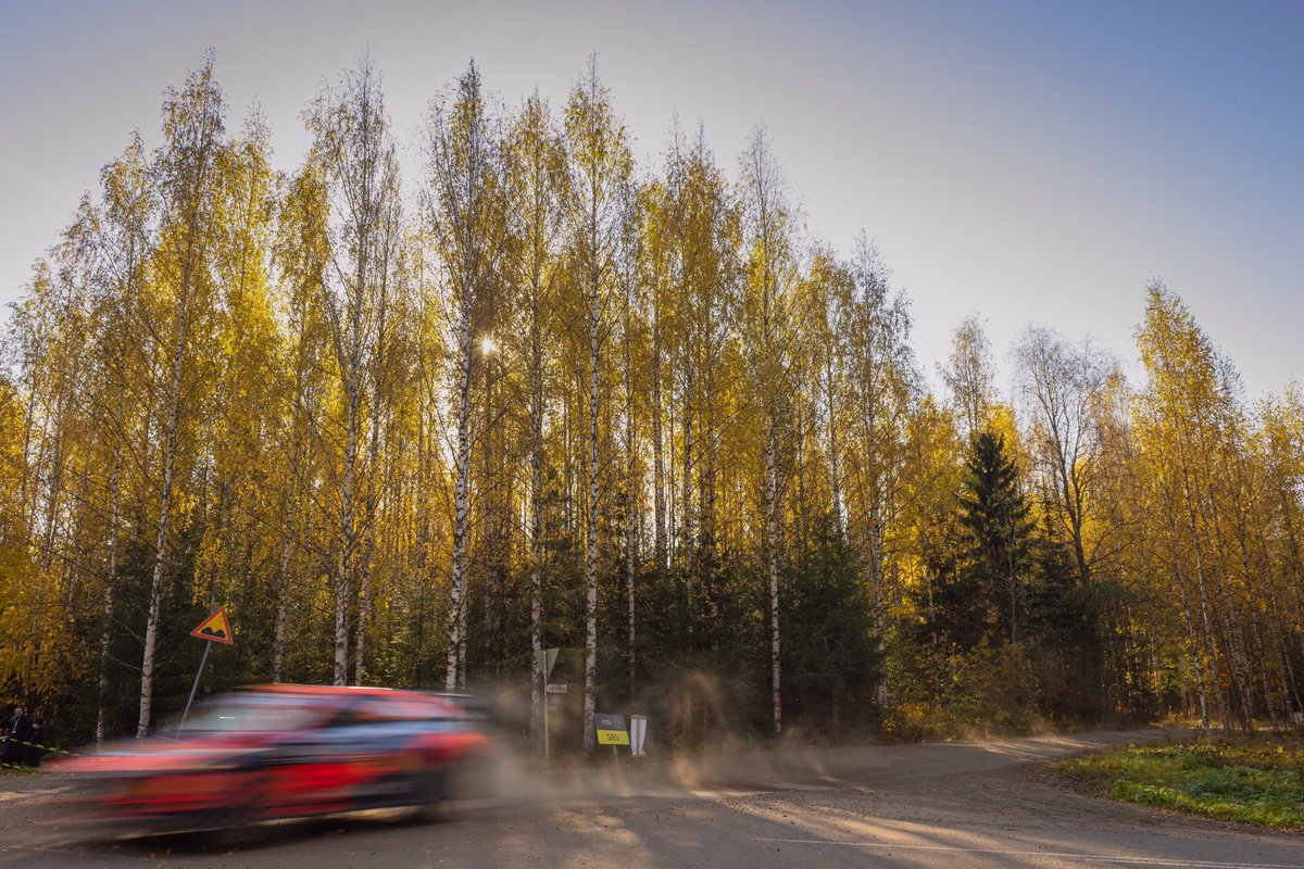 XPunset's tweet photo. 😎 Sunday in Rally Finland 🍁 https://t.co/OKvKM80CfE