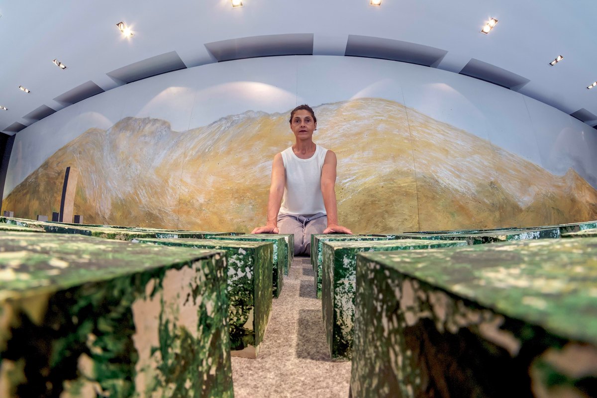 casademoneda's tweet photo. ¡Vuelven las visitas guiadas por la artista Nu Díaz a la exposición "Lo que dicen la piedras"! 
Del 13 al 17 de octubre. Reservas: 921 47 51 09 / casdemoneda@turismodesegovia.com

https://t.co/H3PYLBvLMS https://t.co/LGxU9tS80Z