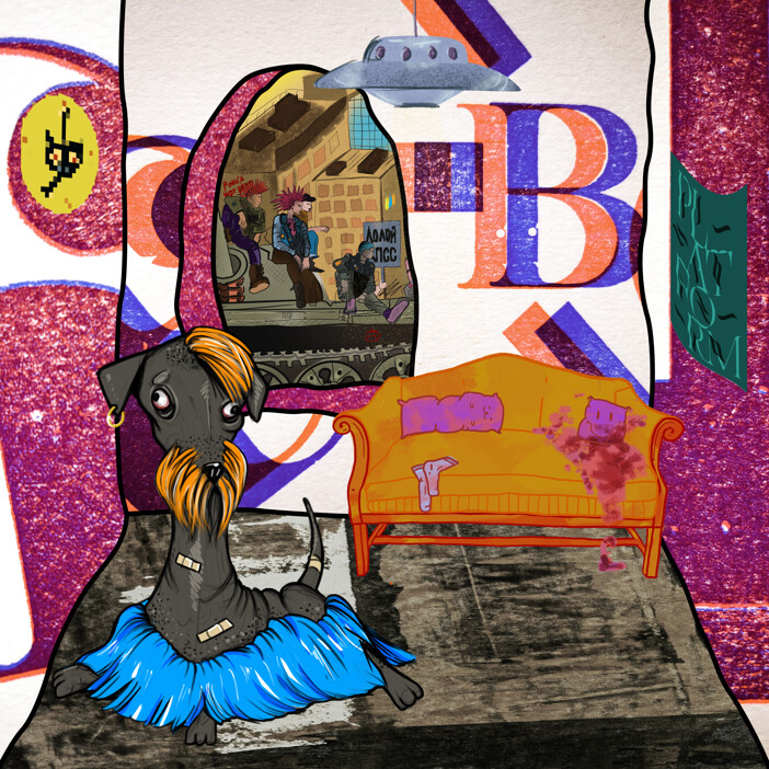 Crypterior #2741 - “Unknown“ was purchased by opensea.io/accounts/0xda6… from opensea.io/accounts/0x597… for 0.025 $ETH (85 USD) #crypteriors #NFT 
Furniture: Seats
Character: Dogs
Lamp: Ufo
View: War
Clock: Pixel