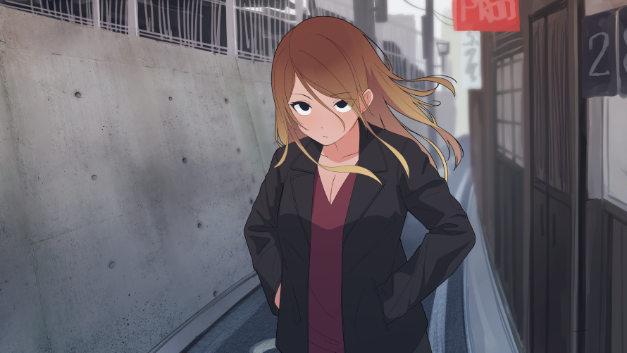 ラフと完成系 