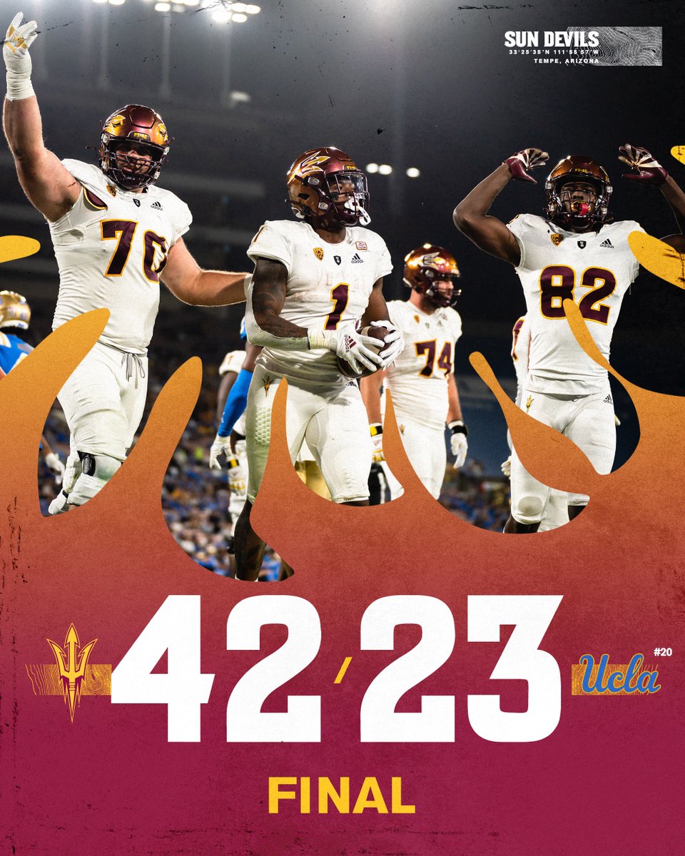 😈 SUN DEVILS WIN 🔱