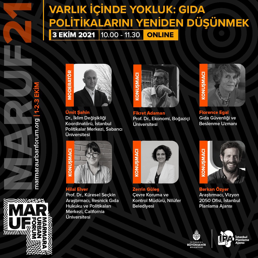 ipaistanbul's tweet photo. MARUF21'in "Varlık İçinde Yokluk: Gıda Politikalarını Yeniden Düşünmek" oturumu İstanbul Planlama Ajansı araştırmacılarından Berkan Özyer'in katılımıyla saat 10.00'da başlıyor. #MARUF21 #ReThinkCoAct https://t.co/m1SSJKRCYH